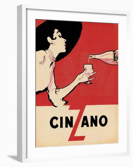 Cinzano-null-Framed Giclee Print