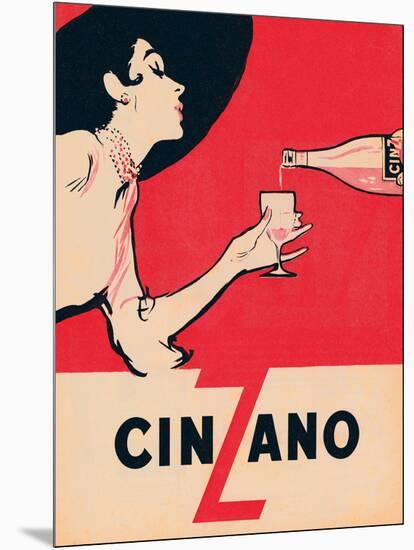 Cinzano-null-Mounted Premium Giclee Print