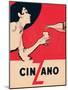 Cinzano-null-Mounted Art Print