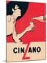 Cinzano-null-Mounted Art Print