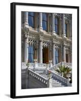 Ciragan Palace, Standing on Shores of Bosphorus in Istanbul, Is Now a 5 Star Kempinski Hotel-Julian Love-Framed Photographic Print