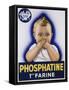 Circa 1932 French Poster for Phosphatine-null-Framed Stretched Canvas