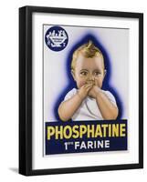 Circa 1932 French Poster for Phosphatine-null-Framed Giclee Print