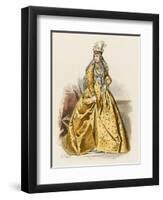 Circassian Princess-null-Framed Art Print