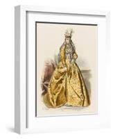 Circassian Princess-null-Framed Art Print