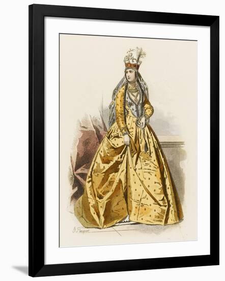 Circassian Princess-null-Framed Art Print
