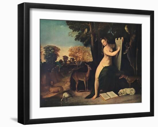 'Circe and Her Lovers in a Landscape', c1525-Dosso Dossi-Framed Giclee Print