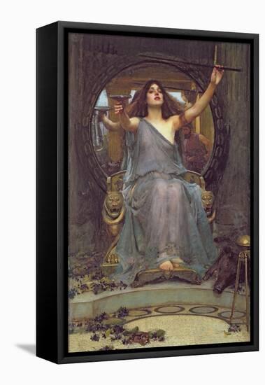 Circe Offering the Cup to Ulysses, 1891-John William Waterhouse-Framed Stretched Canvas