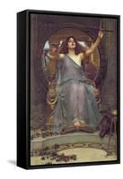 Circe Offering the Cup to Ulysses, 1891-John William Waterhouse-Framed Stretched Canvas