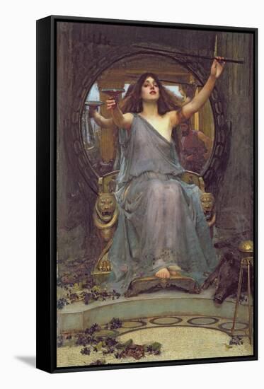 Circe Offering the Cup to Ulysses, 1891-John William Waterhouse-Framed Stretched Canvas