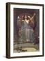 Circe Offering the Cup to Ulysses, 1891-John William Waterhouse-Framed Premium Giclee Print