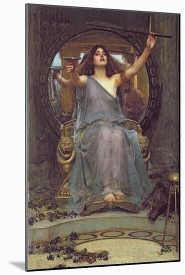 Circe Offering the Cup to Ulysses, 1891-John William Waterhouse-Mounted Premium Giclee Print