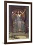 Circe Offering the Cup to Ulysses, 1891-John William Waterhouse-Framed Giclee Print