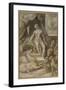 Circe Seated, the Bewitched Argonauts Transmogrified-Taddeo Zuccaro-Framed Giclee Print