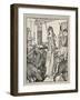 Circe Sends the Swine (The Companions of Ulysses) to the Styes, Frontispiece from 'Tales of the…-Henry Justice Ford-Framed Giclee Print