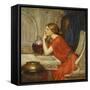 Circe-John William Waterhouse-Framed Stretched Canvas