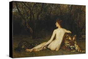 Circe-John Collier-Stretched Canvas