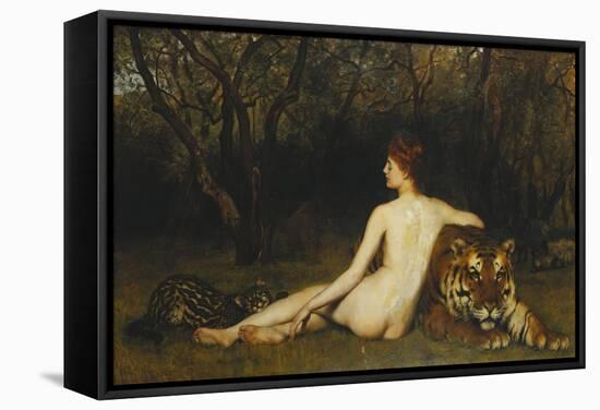 Circe-John Collier-Framed Stretched Canvas