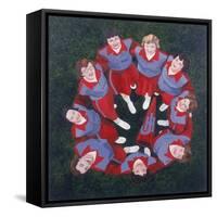 Circle, 2000-Joe Heaps Nelson-Framed Stretched Canvas