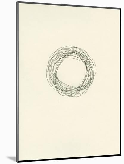 Circle 9-Jaime Derringer-Mounted Giclee Print