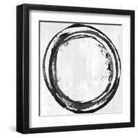 Circle Black I-Natalie Harris-Framed Art Print