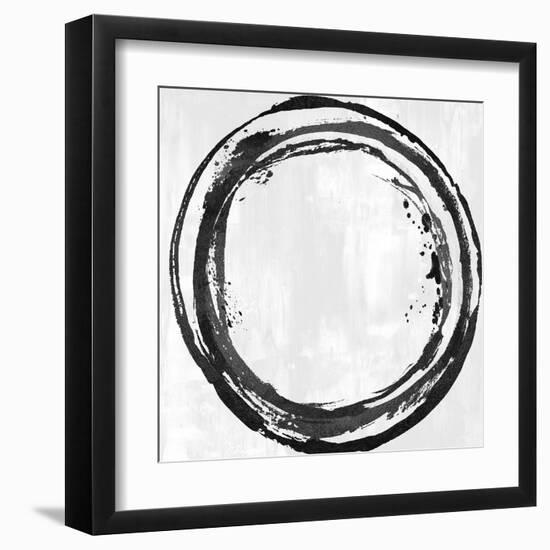 Circle Black I-Natalie Harris-Framed Art Print