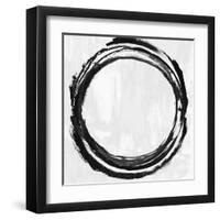 Circle Black II-Natalie Harris-Framed Art Print