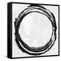 Circle Black II-Natalie Harris-Framed Stretched Canvas