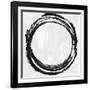 Circle Black II-Natalie Harris-Framed Art Print