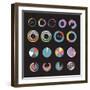 Circle Chart Templates Collection-tovovan-Framed Art Print