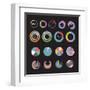 Circle Chart Templates Collection-tovovan-Framed Art Print