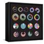 Circle Chart Templates Collection-tovovan-Framed Stretched Canvas
