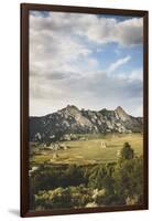 Circle Creek Basin With Granite Mt And Steinfell's Dome On The Horizon, City Of Rocks NR, Idaho-Louis Arevalo-Framed Photographic Print