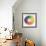 Circle Demonstrating Colour Differences and Contrasts-null-Framed Giclee Print displayed on a wall