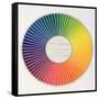 Circle Demonstrating Colour Differences and Contrasts-null-Framed Stretched Canvas