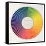Circle Demonstrating Colour Differences and Contrasts-null-Framed Stretched Canvas
