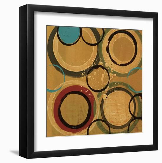 Circle Designs II-Leslie Bernsen-Framed Art Print