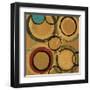 Circle Designs II-Leslie Bernsen-Framed Art Print