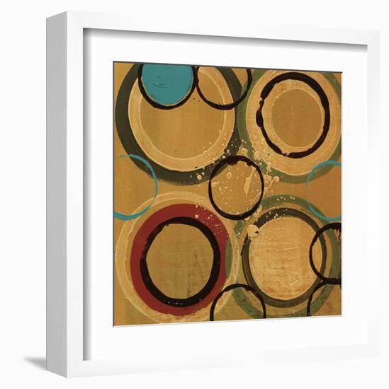 Circle Designs II-Leslie Bernsen-Framed Art Print