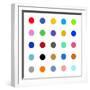 Circle Five Multicolor-Karl Langdon-Framed Art Print