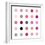 Circle Five Pink Blush-Karl Langdon-Framed Art Print