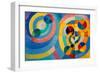 Circle Forms, 1930-Robert Delaunay-Framed Giclee Print