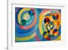 Circle Forms, 1930-Robert Delaunay-Framed Giclee Print