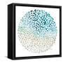 Circle Garden I-Ann Marie Coolick-Framed Stretched Canvas