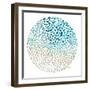 Circle Garden I-Ann Marie Coolick-Framed Art Print