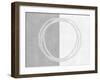 Circle Gray-Natalie Harris-Framed Art Print