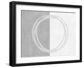 Circle Gray-Natalie Harris-Framed Art Print