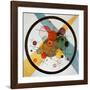 Circle in a Circle-Wassily Kandinsky-Framed Art Print