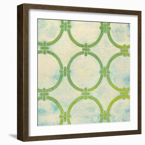 Circle Lattice-Hope Smith-Framed Art Print