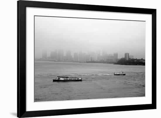 Circle Line Hudson River NYC-null-Framed Photo